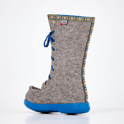 Polar Lobben Felt Boots - Grey