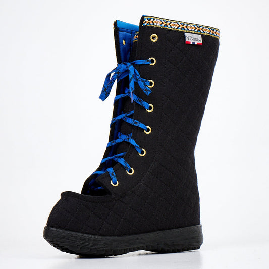 Polar Lobben Felt Boots - Black