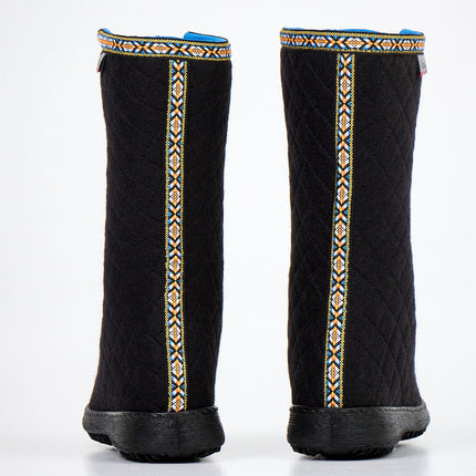 Polar Lobben Felt Boots - Black