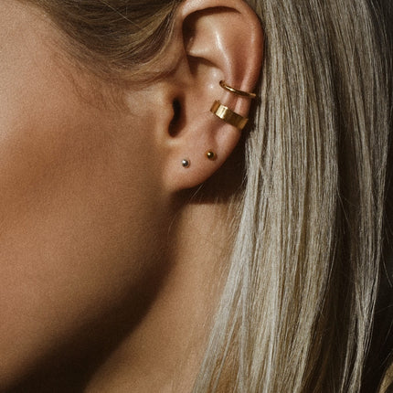 Pin Up Earrings - Gold