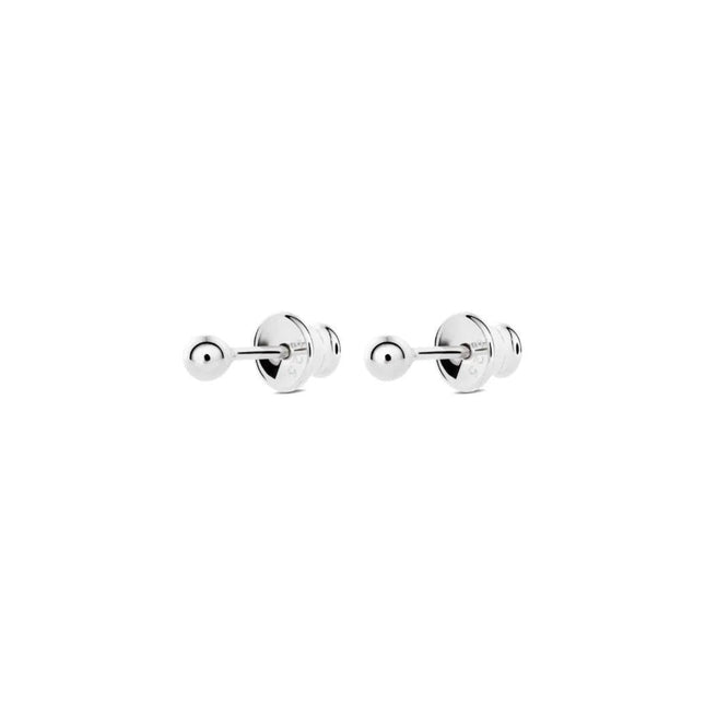 Pin Up Earrings - Silver