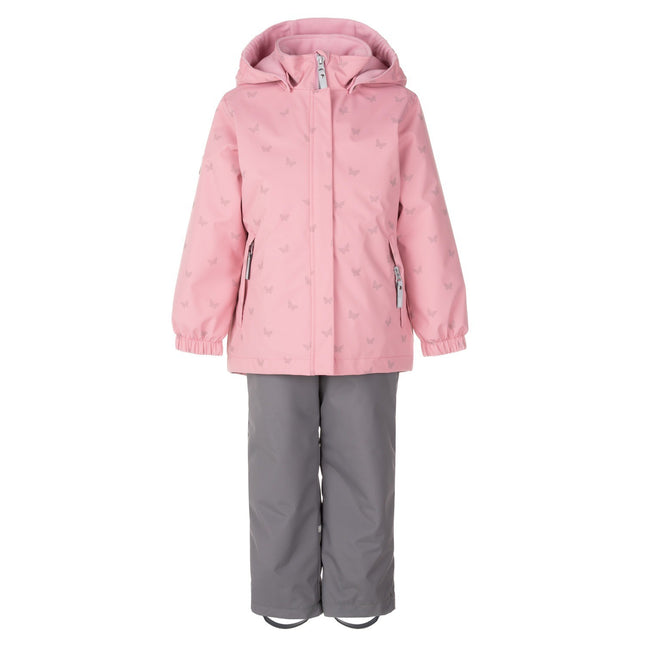 Pink and Gray Reflective Spring/Autumn Set