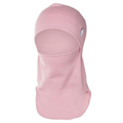 Pink Double-Layer Cotton Balaclava