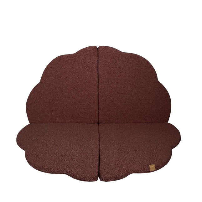 Play Mat for Kids - Cloud Shaped Bearly Brown