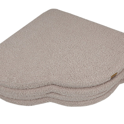 Play Mat for Kids - Cloud Shaped Bearly Light Grey