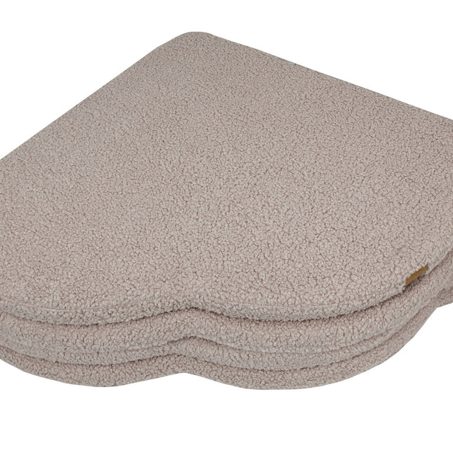 Play Mat for Kids - Cloud Shaped Bearly Light Grey