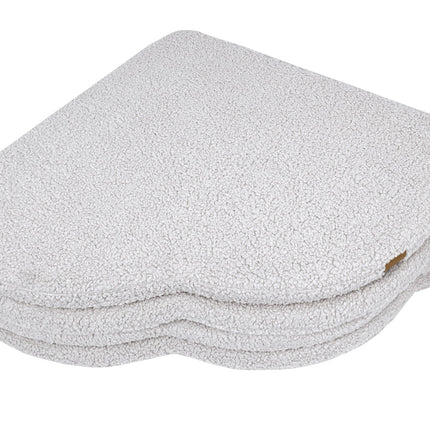 Play Mat for Kids - Cloud Shaped Bearly White
