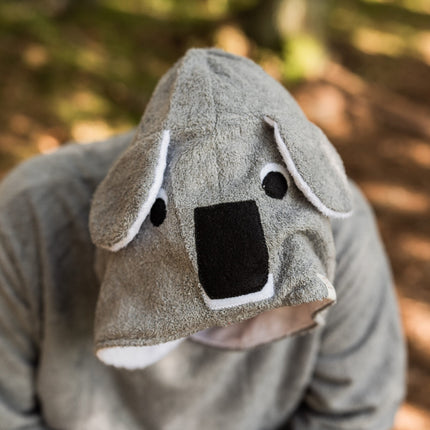 Long-Sleeve Poncho KOALA - Bamboo Terry