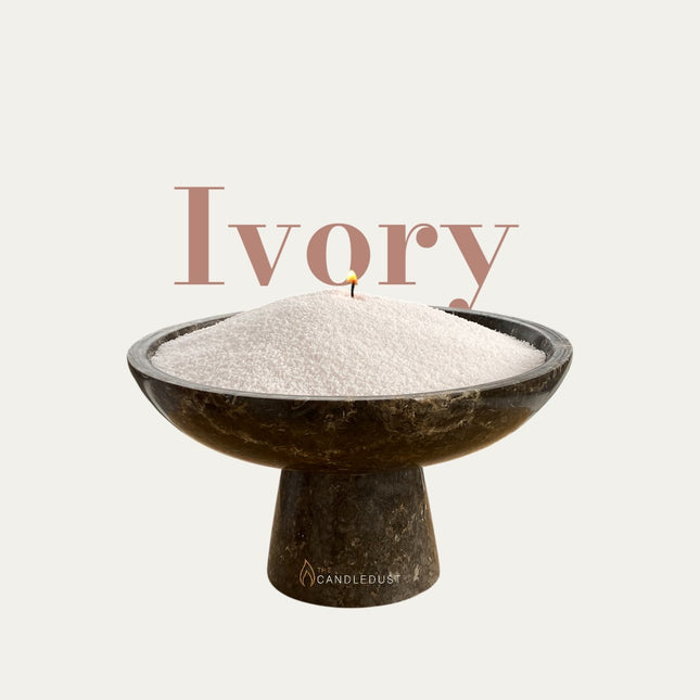 Powdered Candle Refill Kit – Unscented Ivory, 330g
