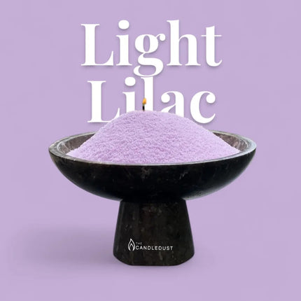 Powdered Candle Refill Kit – Unscented Light Lilac, 330g