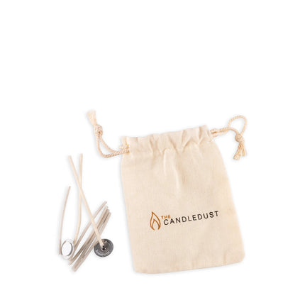 Powdered Candle Refill Kit – Unscented Peacan, 330g