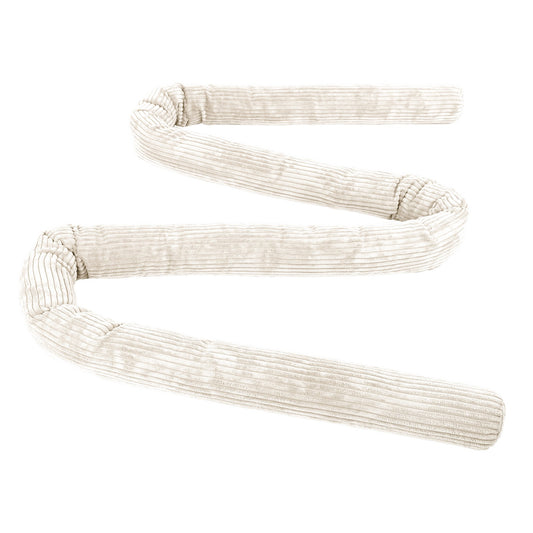 Protective Roll Bumper for Baby Crib – Powder Pink