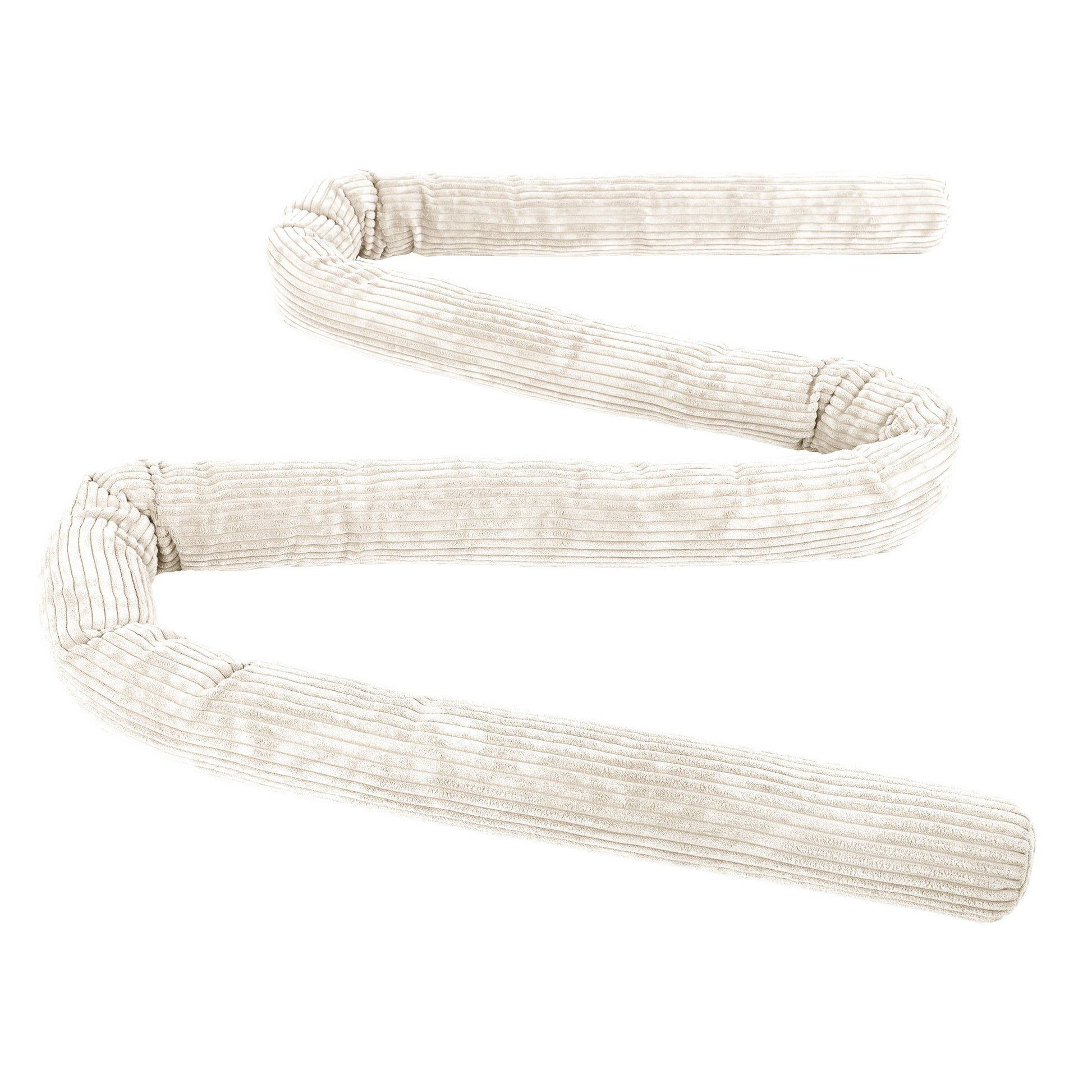 Protective Roll Bumper for Baby Crib – Grey