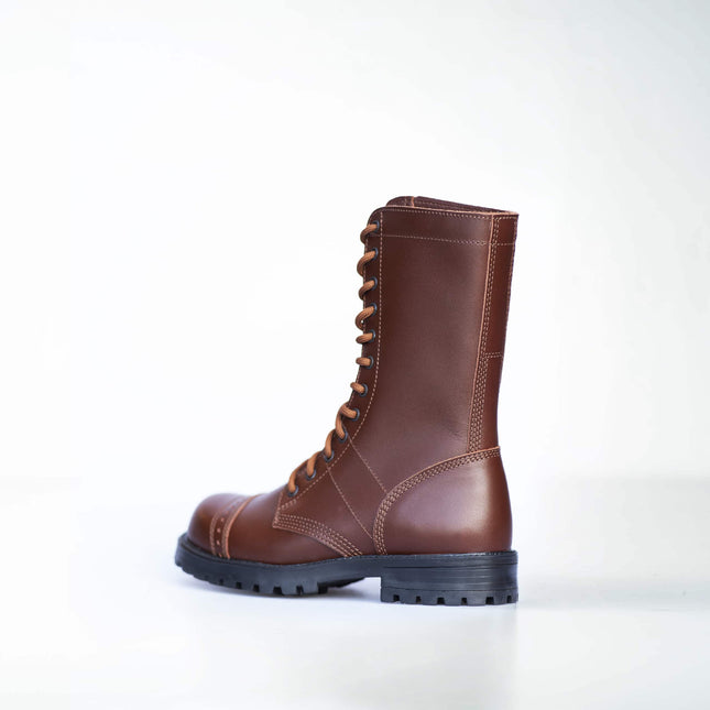 516 aka High Aviator Boots - Brown - LoveStyle World