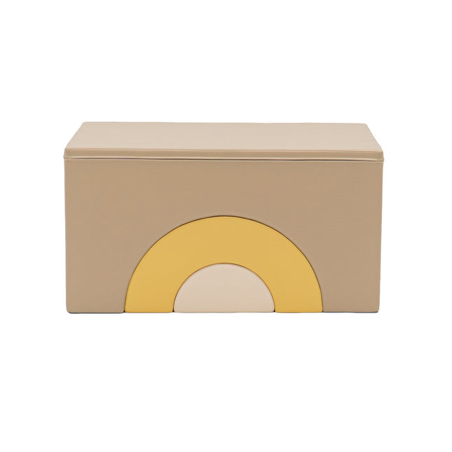Rainbow Bridge Soft Play Set - Beige & Honey