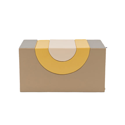 Rainbow Bridge Soft Play Set - Beige & Honey