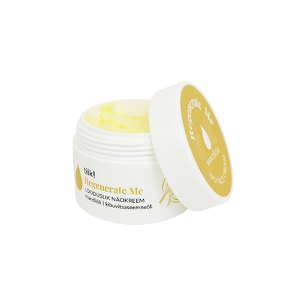 Regenerate Me Face Cream with Carrot Oil for Normal and Combination Skin, 50ml