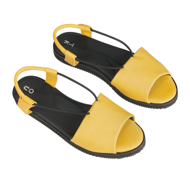 Berlin Sandals - Yellow - LoveStyle World