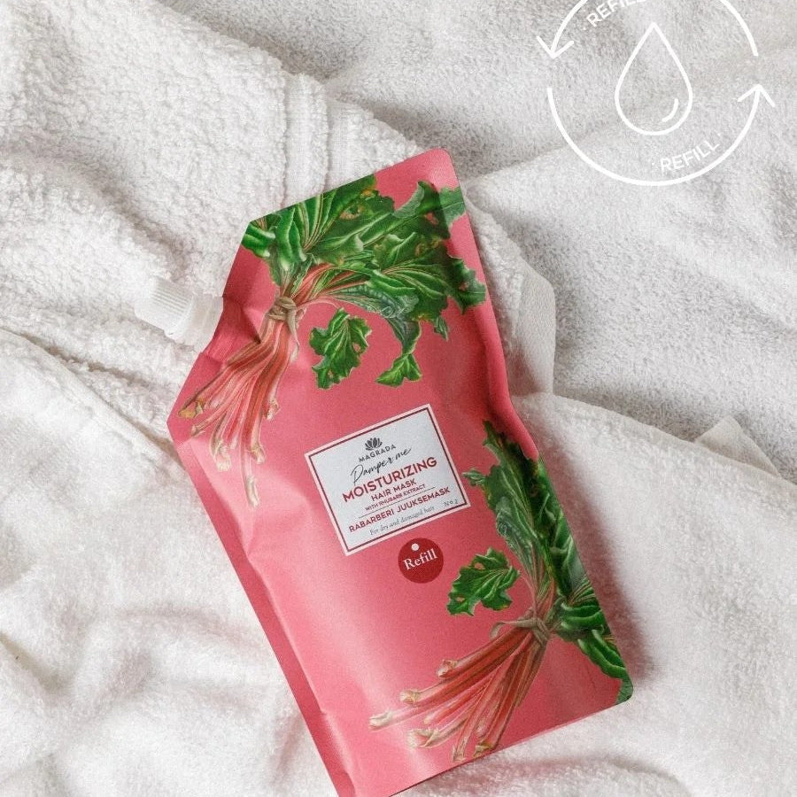 REFILL for Rhubarb Hair Mask With Castor Oil - 500 ml