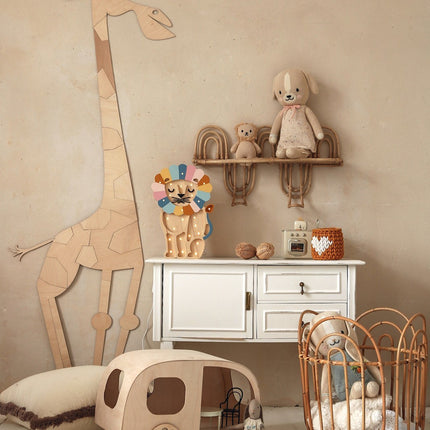 Safari Giraffe – Wooden Wall Decoration