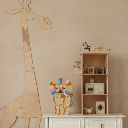 Safari Giraffe – Wooden Wall Decoration