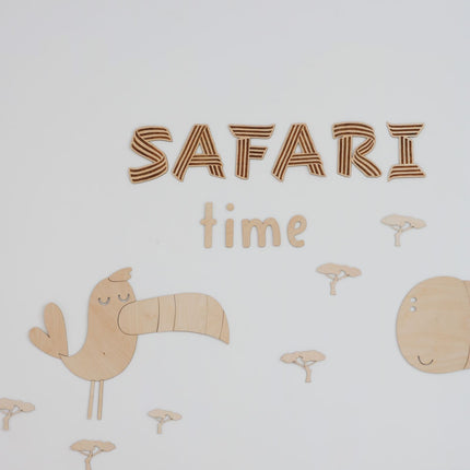 Safari Toucan – Wooden Wall Decoration