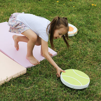 Safety and Comfort 5 Mat Set - Pastel