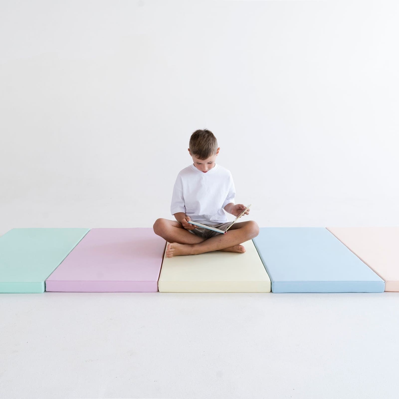 Safety and Comfort 5 Mat Set - Pastel