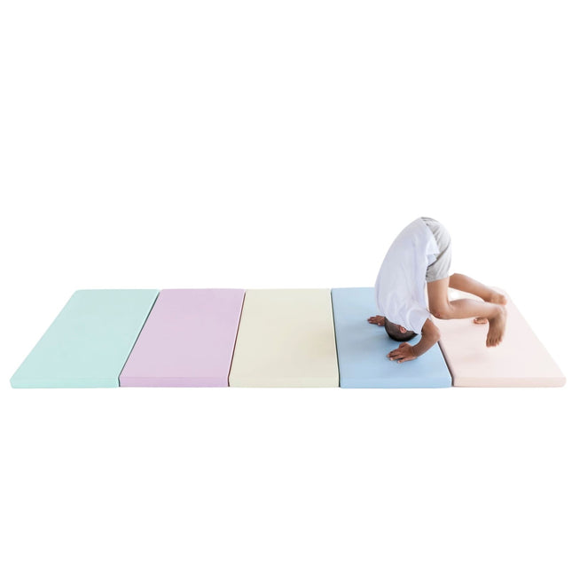 Safety and Comfort 5 Mat Set - Pastel - LoveStyle World