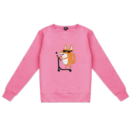 Women’s Scootering Fox Sweatshirt