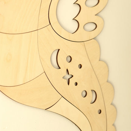 Wooden Wall Decoration - Seahorse