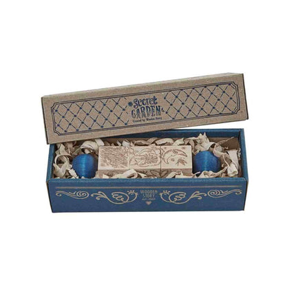 Secret Garden Wooden Spinning Puzzle - Colorful