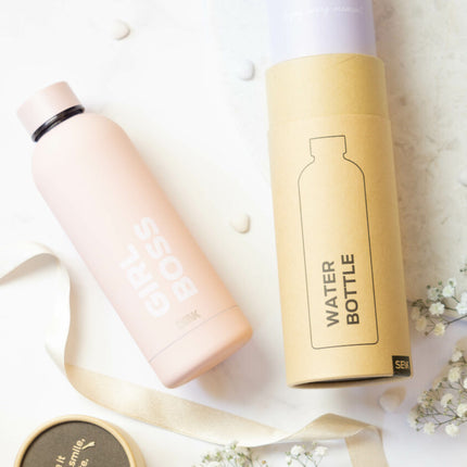 WATER BOTTLE/THERMOS – ENJOY EVERY MOMENT (LILAC) 500ML