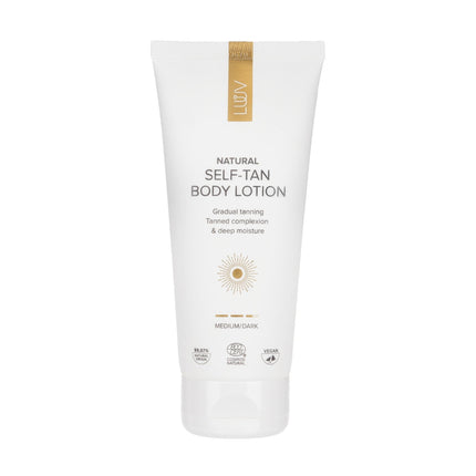 Self-Tanning Body Lotion Medium/Dark COSMOS, 200ml