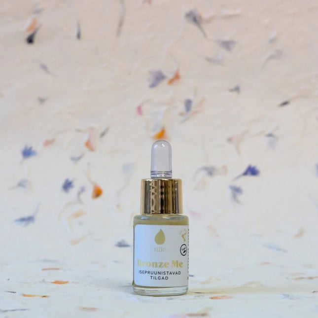 Self-Tanning Drops with Algae Extract and Hyaluronic Acid, 15ml