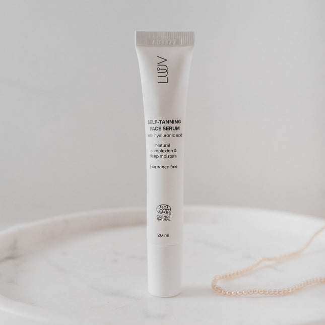 Self-Tanning Face Serum With Hyaluronic Acid, 20ml