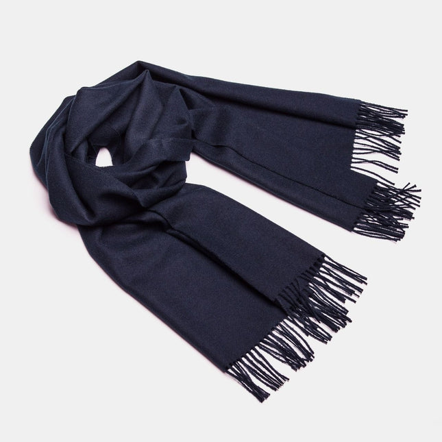 Natural Baby Alpaca Maxi-Scarf with Fringes - LoveStyle World