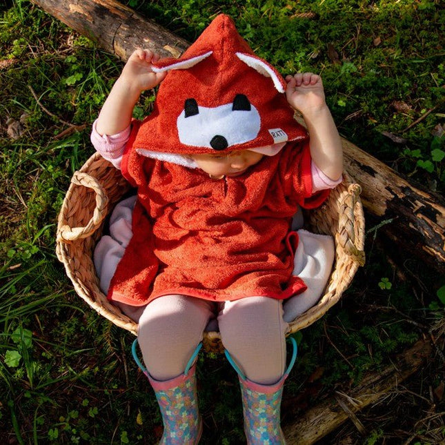 FOX KIDS Short-Sleeve Poncho (Size 122-150) - LoveStyle World