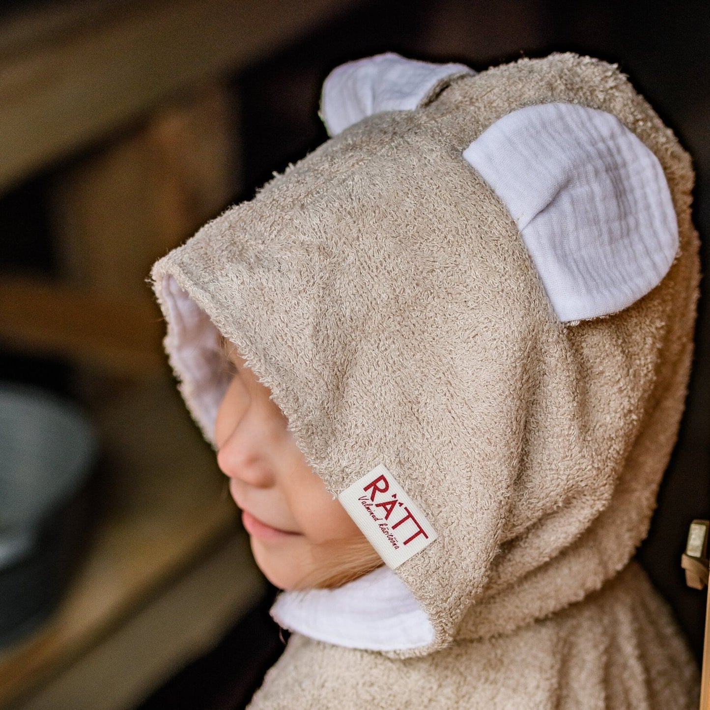 Short-Sleeve Poncho TEDDY - For TODDLERS (Size 82/86-116)