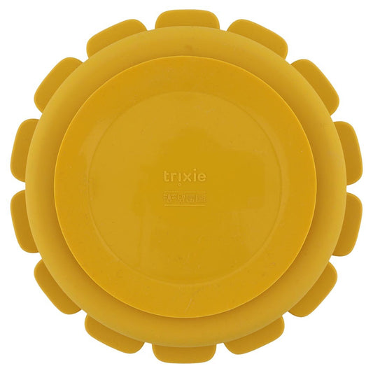 Silicone Divided Suction Plate for Kids - Mr. Lion