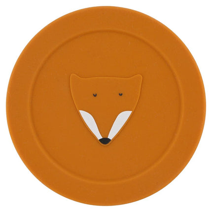 Silicone Snack Container with Lid - Mr. Fox