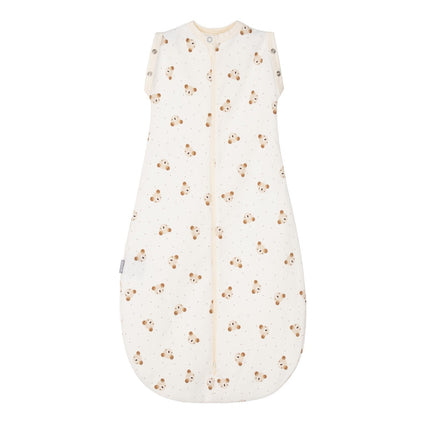 Baby Swaddle and Sleeping Bag 0.5 TOG – Beige / White