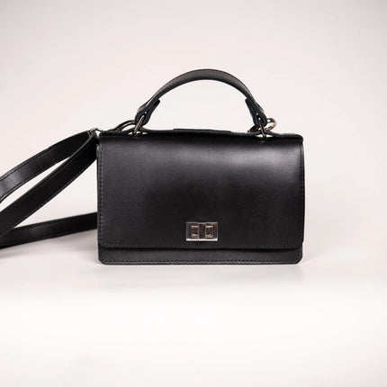  Small Briefcase Handbag - Black