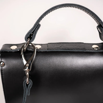  Small Briefcase Handbag - Black