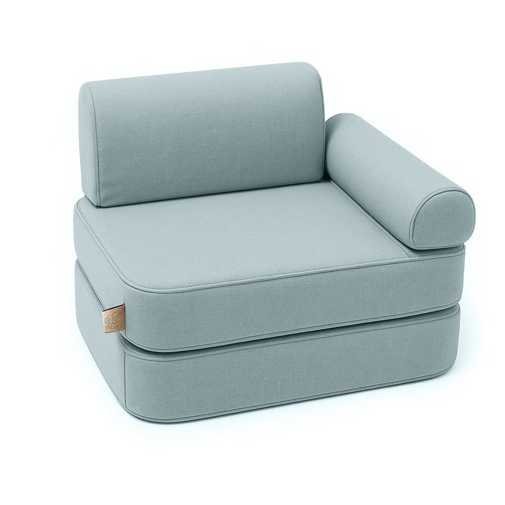 Small Indoor/Outdoor Outzy Pocket Sofa For Children - Cloudberry Sky Blue