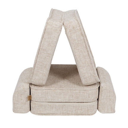 Small Modular Sofa for Kids - Tangle Marshmellow Beige