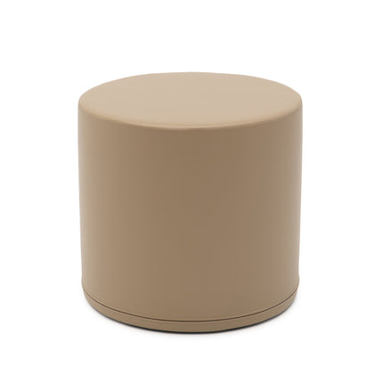 Large Play Pouf Cylinder - Beige
