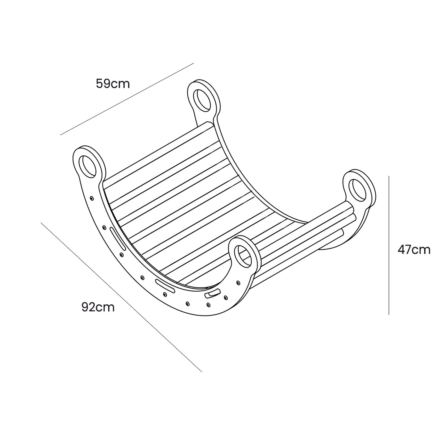 Snug Rocker for Kids - Fresh Mint Pillow