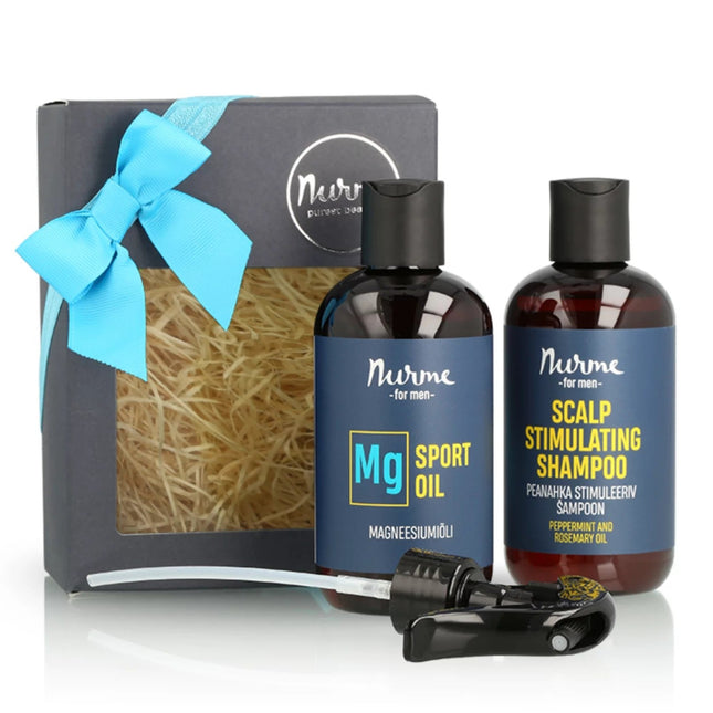 Gift Set SPORT for Men with Magnesium oil and a Natural shampoo - LoveStyle World