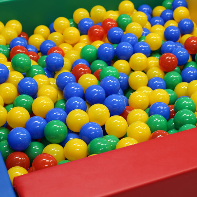 Soft Play Ball Pit Balls 500pc - Multicolor